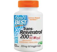 Doctor's Best Trans-Resveratrol With ResVinol-25 200mg Vegicaps 60 Vegicaps