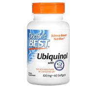 Doctor's Best Ubiquinol 100mg 60 Softgels | Active CoQ10 for Heart & Energy