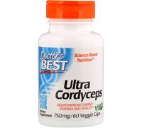 Doctor's Best, Ultra Cordyceps, 750 mg, 60 Veggie Caps