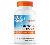 Doctor's Best Vitamin D3 1000IU 180 Softgels