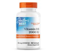 Doctor's Best Vitamin D3 2000IU 180 Softgels