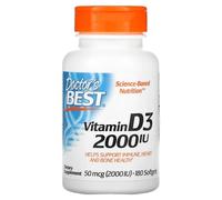 Doctor's Best Vitamin D3 2000IU 180 Softgels