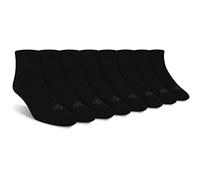 Doctor's Choice Diabetic Socks for Men, Seamless Socks with Non Binding Top, 4 Pairs, Large 9-12 & X-Large 13-15, Black/Quarter, Large