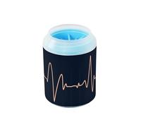 Doctors Electrocardiogram Reusable Paw Washer with Soft Massage Brush Pets Supplies and Accessories Gently Cleans Paws After Walks