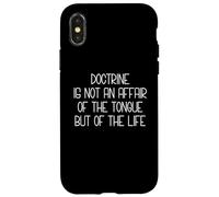 Doctrine Is Life Case for iPhone X/XS