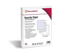 DocuGard Advanced Medical Security Paper for Printing Prescriptions and Preventing Fraud, CMS Approved, 7 Security Features, Laser and Inkjet Safe, Blue, 8.5 x 11, 24 lb, 500 Sheets (04545)