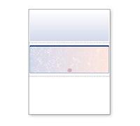 DocuGard Blue/Red Prismatic Middle Check, 8.5 x 11 Inches, 24 lb, 500 Sheets, 1 Check Per Sheet (04534)