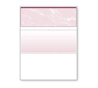 DocuGard Burgundy Marble Top Check, 8.5 x 11 Inches, 24 lb, 500 Sheets, 1 Check Per Sheet (04503)