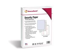 DocuGard Premier Blue Security Paper, 10 Features, 8.5 x 11 Inches, 24 lb, 500 Sheets (04543)