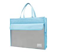 Document Bag - A3 Portable Organiser with Handle, Large Capacity Waterproof Briefcase | Multifunctional Bag for Students, Office Documents, Illustrated Books, Magazines, Tickets