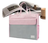 Document Bag: Large A3 Oxford Document Case, Waterproof Portable Storage Case, Secure Zipper File Organizer for Files, Drawings, Projects, Magazines and Letters, Lightweight Versatile Design