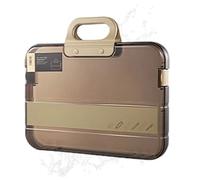 Document Bag - Tote Bag | Office Case, A4 Waterproof Clear Document Organizer Case with Handle Use for Home, Work, School, Passport, Large