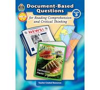 Document-Based Questions for Reading Comprehension and Critical Thinking