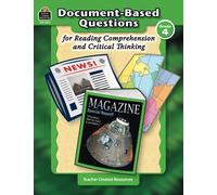 Document-Based Questions for Reading Comprehension and Critical Thinking
