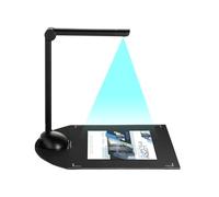 Document Camera Document Book Camera Scanner, 8MP HD High-Definition A3 Scanning LED Light OCR Function Compatible With Windows provides