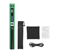 Document Camera Portable Handheld Wand Wireless Scanner, A4 Size 900DPI JPG/PDF Formate,provides fast focusing speed (Groen)
