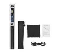 Document Camera Portable Handheld Wand Wireless Scanner, A4 Size 900DPI JPG/PDF Formate,provides fast focusing speed (Silver)