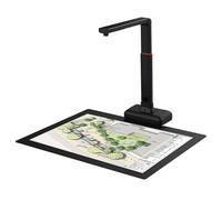 Document Camera Scanner, A2 Large Format Book & Document Scanner, 23MP Document Camera, 3-Level LED Light, Auto- Flatten & Support Multi-Language OCR, for Windows & MacOS.