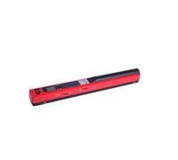 Document Camera Scanner Document Portable A4 Scanner For Documents Books Office Handheld Mobile Scanners JPG/PDF 900DPI (Rosso)