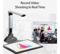 Document Camera Version Scanner, OCR Book Scanner, Support A3/A4, Various Picture Formats WORD/TXT/PDF, Smart 12MP for Remote Lessons Office and Education