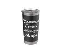 Document Control Manager Tshirt Occupation Work Stainless Steel Insulated Tumbler
