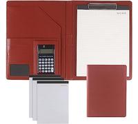 Document Folder， A4 Size Clipboard Interview Conference Legal Document Organizer for Women Men(Bruin)