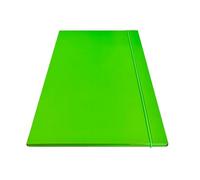 Document Folder A4 with Elastic Round Spine 1 cm Pack of 6 Rigid Cardboard Folders 750 g with Flaps and Rivets Folders with Elastic A4 for Office Document Folder