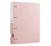 Document Folders - A4 Folder Organizer, 4 Hole File Folder | PP Material, Wide D Clamp Design, Refillable Project Storage, So