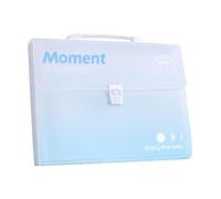 Document Holder - Document Filing Box | Expanding Binder Holder, Tax Receipt Desk Organization Accessories for Home School Business Travel