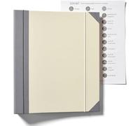 Document Organizer Folio, WADY Important Document Organizer, Document Organizer, in Case I Go Missing Binder, Important Document Binder, for Important Papers,Emergency Binder (Khaki)