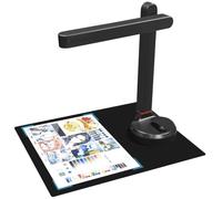 Document Scanner, 12MP USB Document Camera with OCR Recognition | A4 450×450mm Scanning, Auto Deskew, 90° Foldable Design, Word PDF TXT Conversion for Office & Teaching