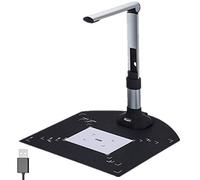 Document Scanner Camera Visualiser For Teaching Usb 10MP HD A3 & A4 Large Format Scanners For Laptops PC Portable Doc Cam Photo Online Training With OCR, Scan Snap,Multiple Page Auto Scanning,LED ect
