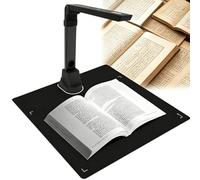 Document Scanner Camera with OCR, HD Overhead Book Scanner with Real-Time Display, Portable Scanner for Office, School & Business