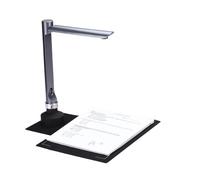 Document Scanners, F60A HD 5MP USB Document Scanner Foldable A4 Size Capture Camera With LED Light Touch Control For Online Teaching Video Recorder