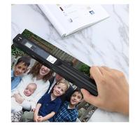 Document Scanners, Portable e Scanner 900 DPI Wireless USB Support Card Document, A4 Paper Photo Image Scan Handheld JPG PDF Display Battery
