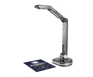 Document Scanners, V500S USB 2-in-1 Document Camera & Book Scanner Webcam With Auto 8M A3 Scanning Size LED Light For Mac Windows