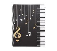 Document Storage Organisers File Folder 60 Pages Music Sheet File Paper Storage Folder for Oblique Placement Music Score Paper Piano Folder