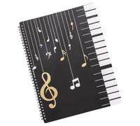 Document Storage Organizers File Folder 60 Pages Music Sheet File Paper Storage Folder for Sheet Music Placement
