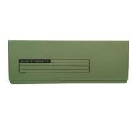ValueX Document Wallet Full Flap Foolscap 270gsm Green (Pack 50) 45414DENT