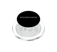 Documentary Film Lovers Modern Font Documentary Idea PopSockets PopGrip for MagSafe