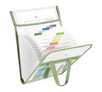Documents Bag,Vertical Documents Storage Bag - A4 Accordion Folder For Classroom Teacher Student School Home Travel Nursing Office Shelf La