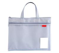 Documents File Bag Folder Fashion Portable Nylon Briefcases Zippers Document Bags Data Document Office Storage Bag Magazine Newspaper Storage