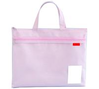 Documents File Bag Folder Fashion Portable Nylon Briefcases Zippers Document Bags Data Document Office Storage Bag Magazine Newspaper Storage