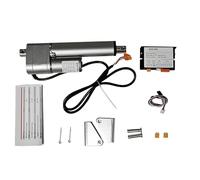DOCYKE Digital Linear Servo Actuators, Long Stroke 100,150,200 mm, Signal for DIY Robot, Remote Control and Arduino PCB,for Fan Blades Cabinets Home Automation(200MM)