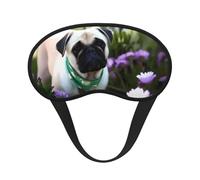 DOD in The Garden Premium Eye Mask â€“ Soft Satin Sleep Mask with Full-Print Front Design, 100% Polyester Shade Eye Cover for Travel, Meditation, Yoga & Night Rest