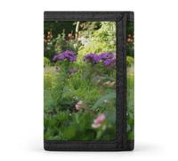 Dod in The Garden Wallet Fashion Compact With Zipper Purse Convenient to Carry Three Fold Wallet for Adult