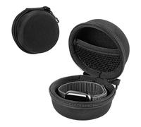 DODAMOUR Portable Watch Storage Box Organizer, Hard Shell Case Compatible with 45mm-40mm Apple Watch (Black)