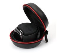 DODAMOUR Smartwatch Travel Case with Built-in Charger Winder, Hard Shell EVA Protective Pouch with Carabiner for Apple Watch & More (Black)