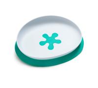 doddl 2-in-1 Suction Plate for Baby & Toddler | Baby Led Weaning | Removable Suction Base, Non-Slip, Ergonomic Design | BPA-Free, Dishwasher Safe | Award-Winning British Design | 6M +