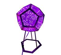 Dodecahedron Color Art Light, Infinity Creative Cool Night Light, 3D Party Atmosphere Light for Computer Desk Birthday Christmas